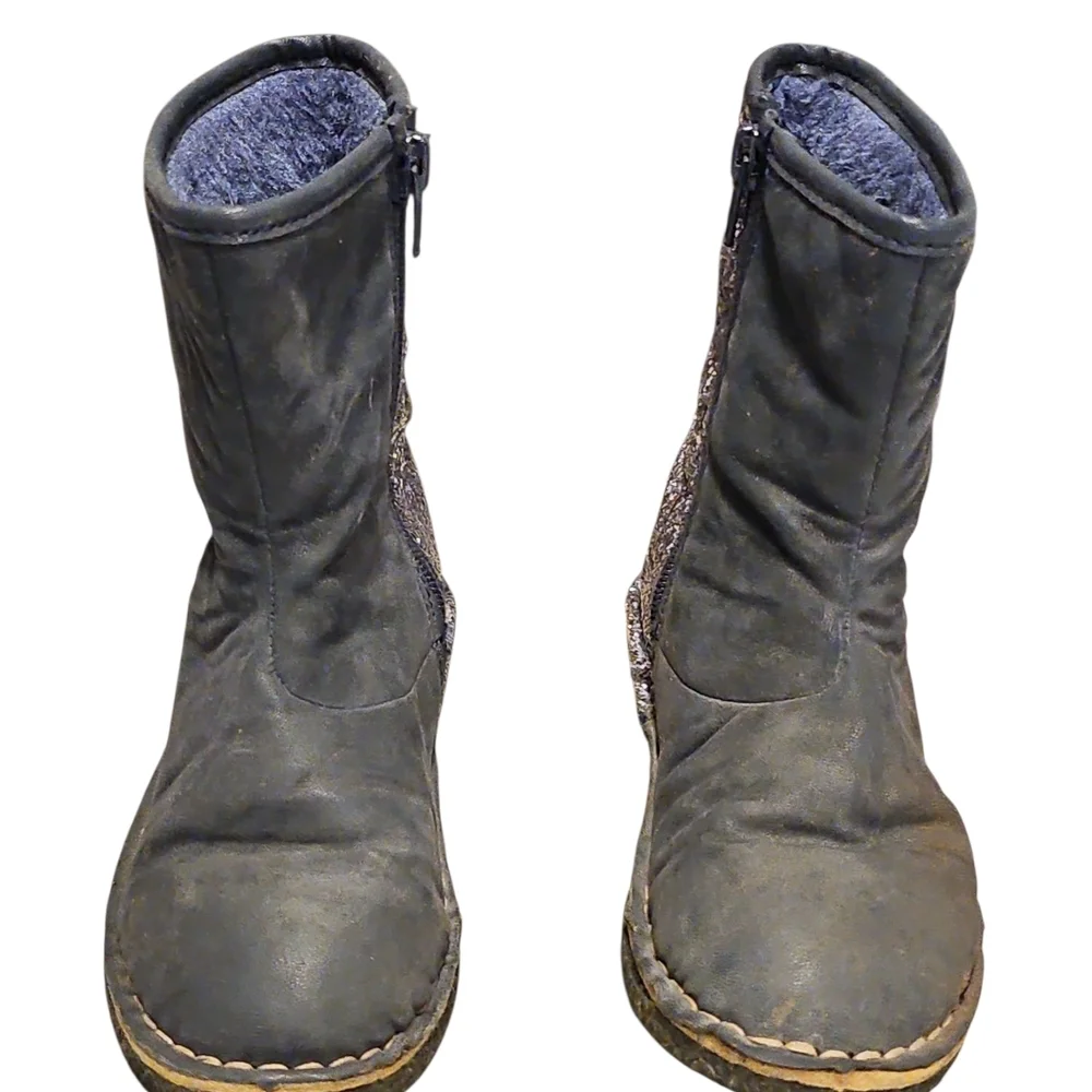 Carter's Black/Silver Boots